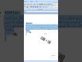 تحريك ونقل سطور الكتابه يمين ويسار فى الورد  اكسبلور 