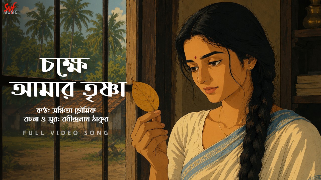 Chokkhe Amar Trishna (চক্ষে আমার তৃষ্ণা)|Baishe Srabon Special |Sanchita |Rabindra Sangeet |SVFMusic