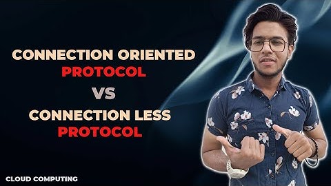 Connection Oriented vs Connection less in Hindi | How computer network works | Cloud Computing