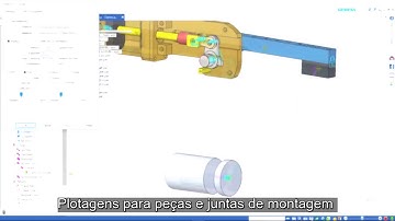 Vídeo de Simulação de Solid Edge 2020