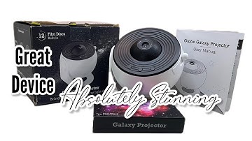 Globe Galaxy Projector 13 discs film/ UNBOXING/ Testing