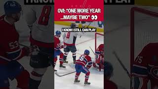 One more year AT LEAST for Ovi! 🥳
Washington Capitals captain Alexander Ovechkin says he has enough in the tank for at least one more season before he calls it a career!
▶️ SUBSCRIBE: https://youtube.com/nhl
🔥MORE NHL VIDEOS: https://youtube.com/playlist?list=PL1NbHSfosBuGoyOevGOoJ6nHPD7nDRVFn&si=MHZlxPpXKq2JlQx1
#nhl #hockey #highlights #stanleycup One more year AT LEAST for Ovi! 🥳