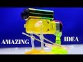 How to make amazing diy idea with gear motor