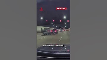 Road rage crash in M5 tunnel