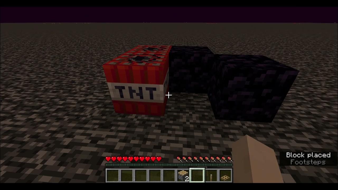 How to break bedrock! (Minecraft) YouTube