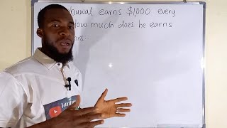 Direct Variation | Lesson 2 | Words Problem