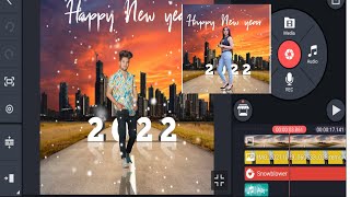 Happy new year 2022 new year video status whatsApp video editing Instagram kinemaster photo 2022 screenshot 5