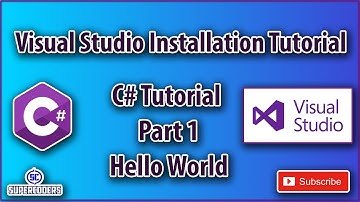 C# Hello World Part 1 | Visual Studio Installation