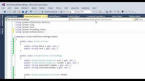 MVC -  Fix the following error - Error The name 