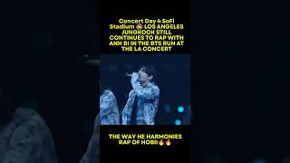 Main VOCALIST Energy🔥The way jungkook harmonies with hobi D4 LAS VEGAS SoFi Stadium 🏟