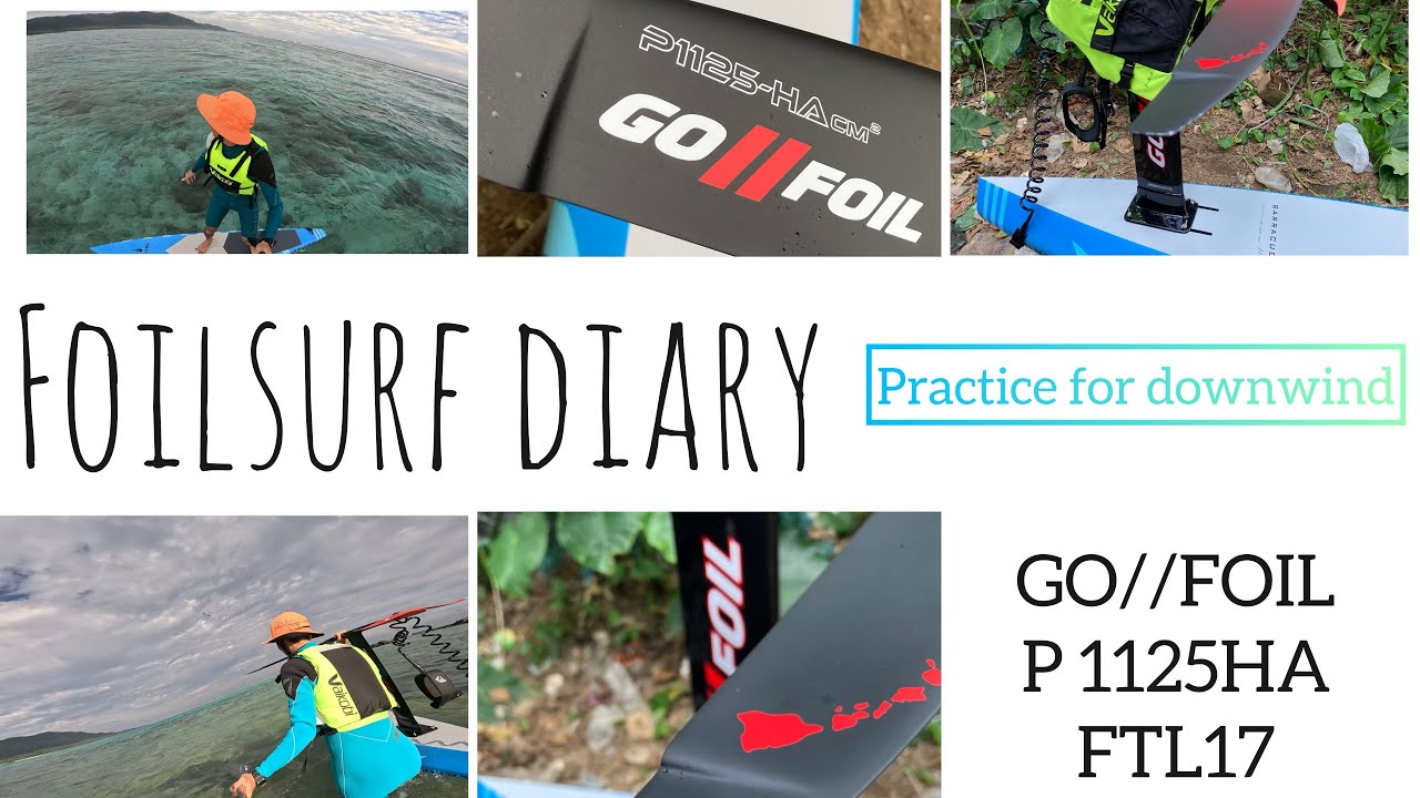Practice for downwind with barrracuda and Gofoil P1125HA - YouTube
