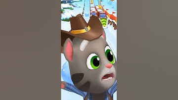 Best Funny Fails Talking Tom Gold Run Android iOS Gameplay #talkingtom #shortfeed #shorts