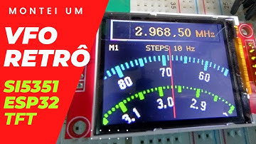 VFO WITH SI5351 + ESP32 + TFT ST7735