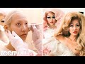 Drag Queen Kim Chi Gives a Supermodel a Makeup Transformation | Teen Vogue