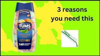 3 things to know about TUMS Ultra Strength Antacid Tablets