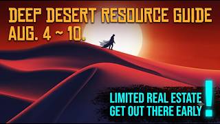 DUNE AWAKENING Deep Desert Resource Guide (Weekly Reset Secrets!)