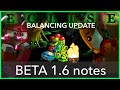 Project ECLISE - Overhaul Balancing Update - Beta 1.6 Notes