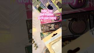 Dollar tree has the best cheap nail art supplies #nailart #nails #dollartree #dollartreehaul #3dart