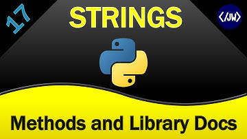 String methods and the #Python standard library documentation | #learnpython #pythontutorial