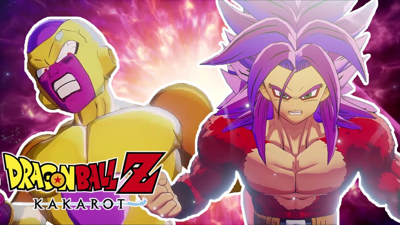 Dragon Ball Z Kakarot Super Saiyan 4 Trunks Vs Golden Frieza [1080p