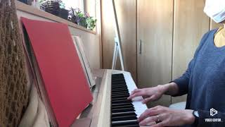 【弱火の情熱】こども讃美歌「めぐみのかみさま」1番　ピアノ伴奏