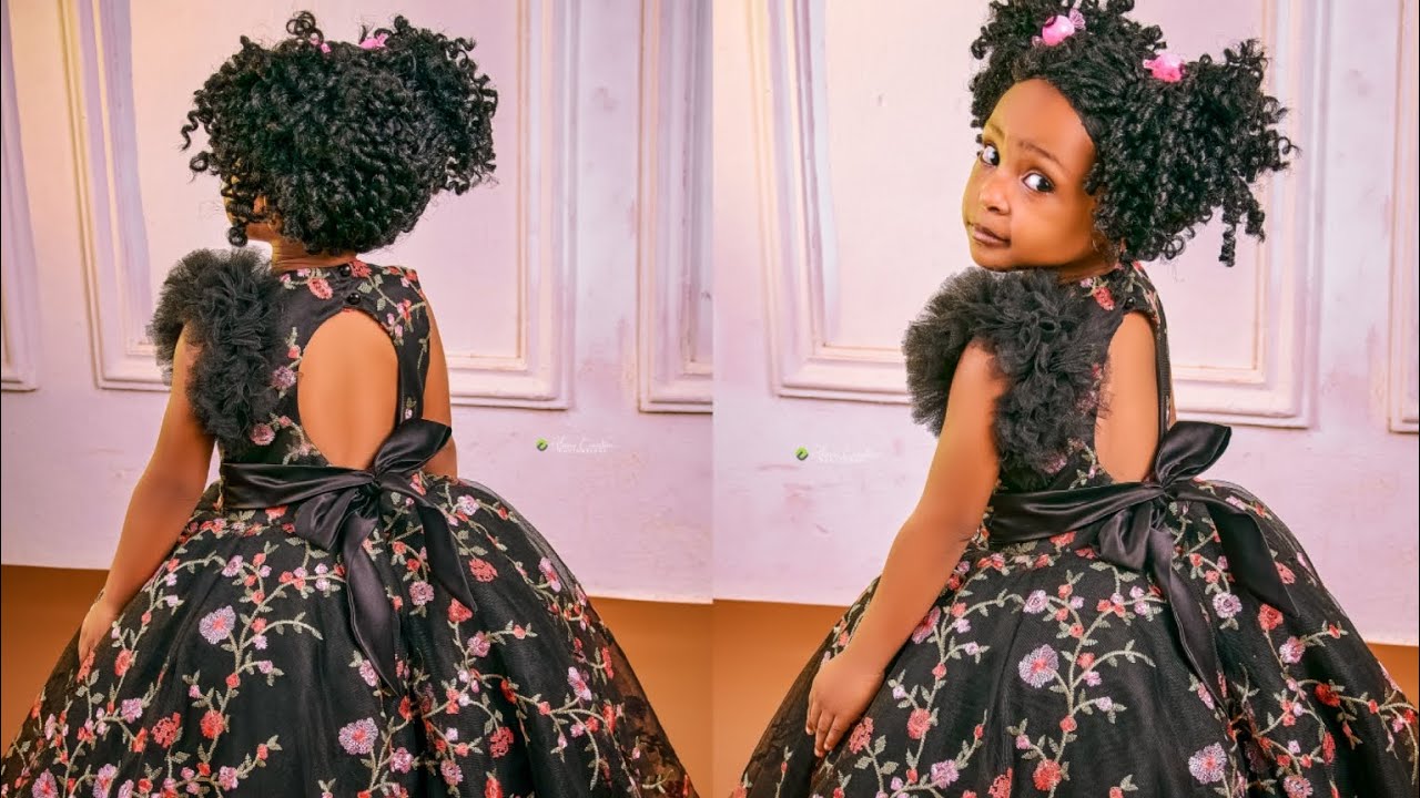 How to cut and sew a ball gown with back keyhole// Beginner's friendly// cutting and stitching.