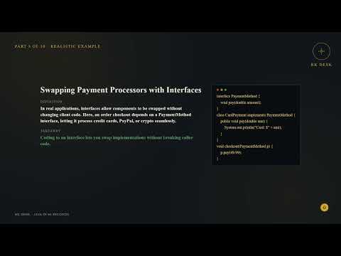Day 32 Deep Dive — Interfaces