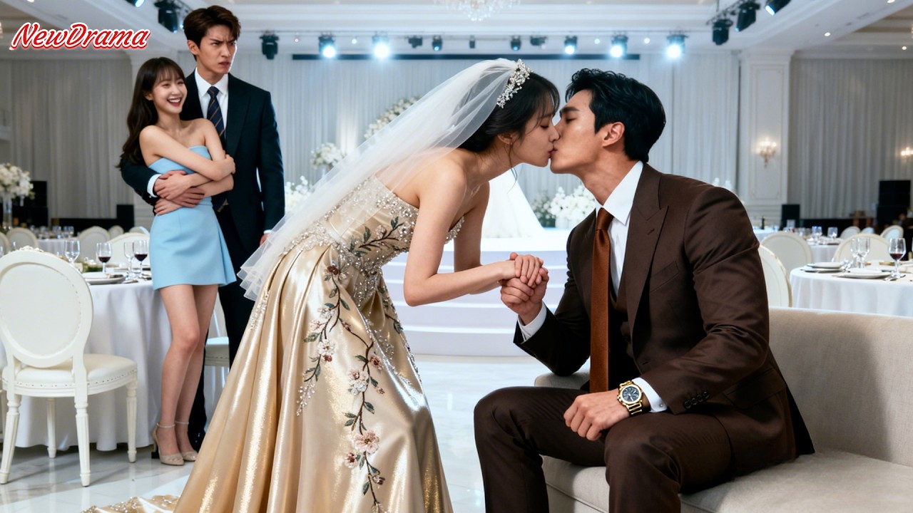 婚禮當天渣男為白月光頭也不回的離開，她當場換新郎嫁給渣男小舅，狗男人哭著求原諒卻換不來她一個眼神#drama #甜宠 #爽文