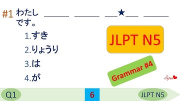 JLPT N5 Grammar Questions and Answers | Sample JLPT Questions and Answers | Model Test | Japanese