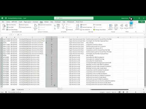      كيفيه إستخدام الإكسيل فى تحميل موارد المشروع على البريمافيرا