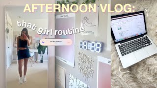 GETTING BACK INTO A ROUTINE *after school productive study vlog*