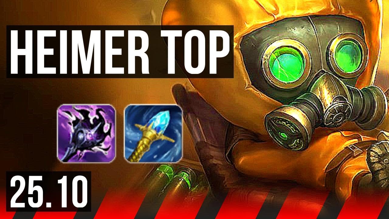 HEIMERDINGER vs URGOT (TOP) | NA Master | 25.10