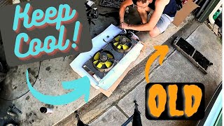 Mastering Cool: Step-by-Step Guide to Installing the Ultimate Cooling System in Your X 1/9! Fiat X1 9 Radiator