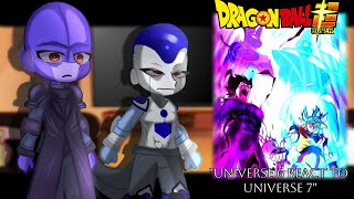 Universe 6 reacts to the Tournament of Power | Part 3 | Dragon ball reacts | Gacha tiktok