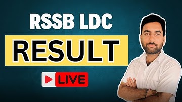 RESULT | RSSB LDC EXAM | JCT CLASSES JAIPUR