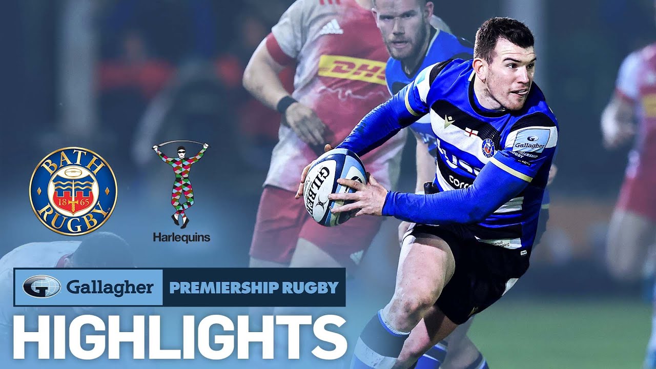Bath Rugby v Harlequins, Premiership Rugby 2021/22 Ultimate Rugby Players, News, Fixtures and Live Results