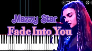Mazzy Star - Fade Into You - Piano Tutorial - Little Miss Scare-All