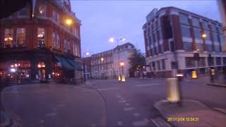 flashed by red light camera on amber
