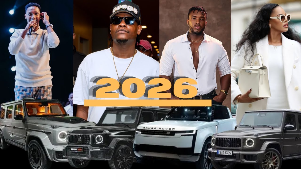 Uwa Mbere Aragutera Igitwenge! 😂 Imodoka Z’abahanzi 5 Zihagazeho mu Rwanda 2026 💎🔥