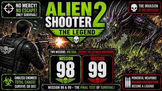 Alien Shooter 2 – The Legend | Mission 98 & 99 Full Gameplay | Ultimate Alien Apocalypse 👽💥 screenshot 3