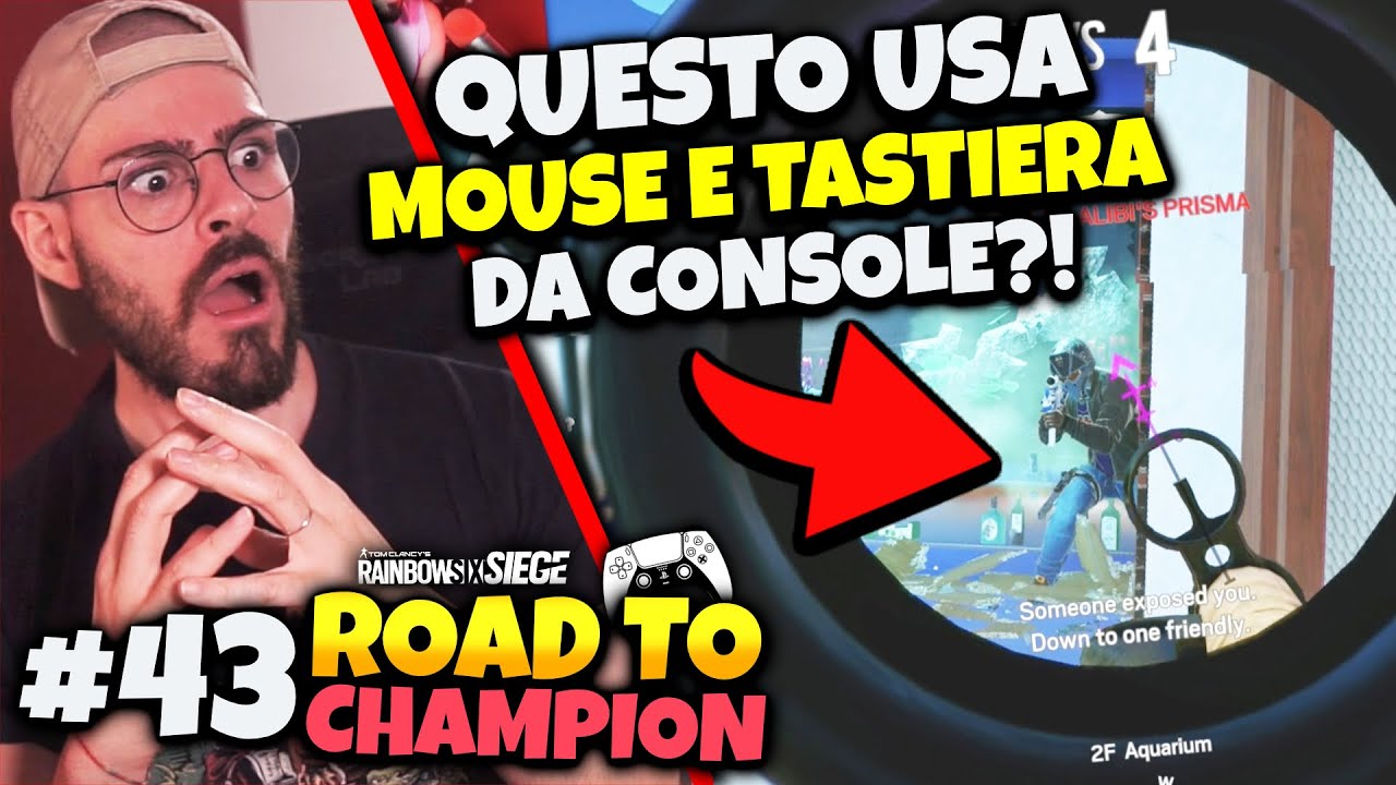CONTRO UNO CHE USA MOUSE E TASTIERA SU CONSOLE?? - Road to Champion #43