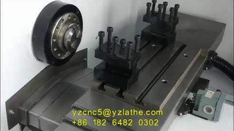 Small CNC Lathe With C Axis Dividing Function