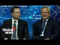 Elon Musk, Jensen Huang announce AI partnership with Saudi Arabia