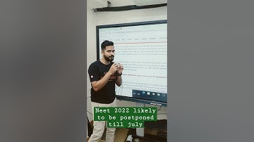 NEET 2022 Likely To Be Postponed Till July 🙄🤔🔥| NEET 2022 Expected Date? | Sachin Sir