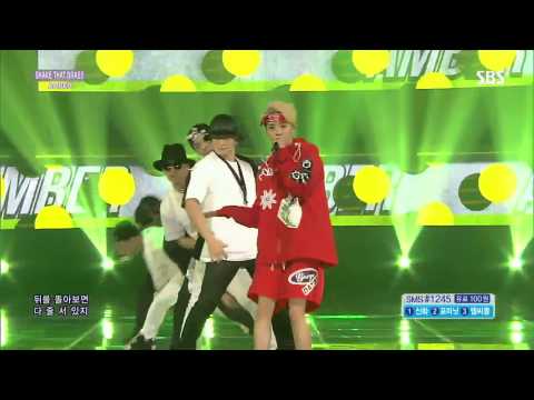 [엠버(AMBER)] SHAKE THAT BRASS(feat.케이) @인기가요 Inkigayo 150315