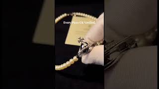 Vivienne Westwood Pearl Orb Necklace – Authentic UK Check & Unboxing