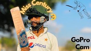 MISSED CENTURY BY 12 RUNS🥹🥹 GoPro helmet Cam | Joshwavlogs | Part 2/2 | Cricket vlogs |