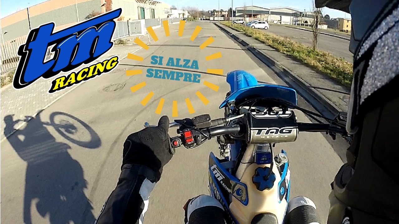 TM 125 TEST - WHEELIE & DIRT