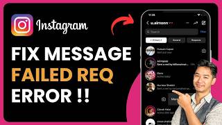 Fix Instagram Message Request Failed Error (2026 Quick Fix)