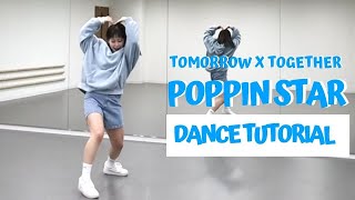 ［DANCE TUTORIAL］TOMORROW X TOGETHER - POPPIN STAR｜short cover dance Resimi